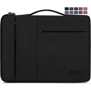 acdsgd-Housse Ordinateur Portable 13-14 Pouces Antichoc &Eacute;tanche Sacoche Protection Pochette Ordinateur PC Portable Compatible Macbook Air/Pro 13-13.3 Pouces, HP, Dell, Samsung, Etc. Noir - Neuf
