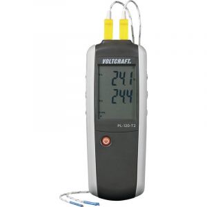 Voltcraft - Pl-120 T2 Appareil De Mesure De Temp&eacute;rature -200 - +1372 &deg;c Sonde K, J - Neuf