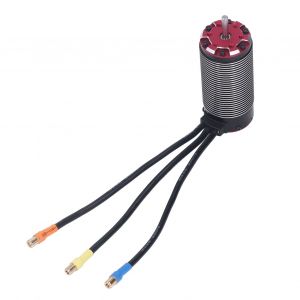 Moteur Sans Balais Pour Voiture Rc 1500 Kv, 4 Poles, Sans Capteur, Avec Port De Controle De Temperature, Pour Voiture Rc 1/8-Loire-Lever - Neuf