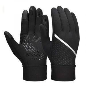 Les Enfants Courir Gants De Vélo Hiver À Écran Tactile (M) Thermique Coupe-Vent Anti-Dérapant Chaleureux Enfants Filles Gants Pour Vélo De Football De Marche De Ski À L'âge De 4 À 12 Ans - Neuf