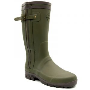 Bottes De Chasse Alaska Soufflet Zip Caoutchouc Kaki 39 &Agrave; 47 - Neuf