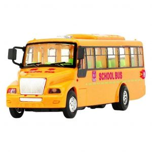Inertial Bus Toy Pull Back Control for Gift New Year Boys Children Teens-B - Neuf