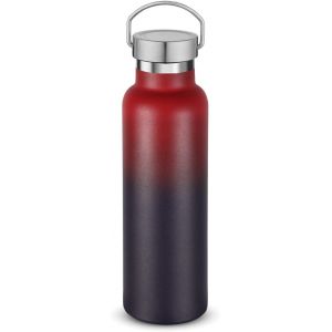 Kalanka-600ml Bouteilles D'eau En Acier Inoxydable Avec Poign&iquest;&iquest;E, Bouteille Isotherme &iquest;&iquest; Double Paroi Avec Couvercle Anti-Fuite, Tasse R&iquest;&iquest;Utilisable En M&iquest;&iquest;Tal Pour L'&iquest;&iquest;Cole, Randonneurs, Cadeaux - Neuf