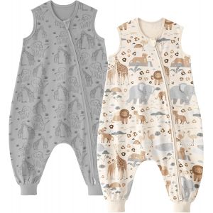 Ulteronixshop-Gigoteuse &Agrave; Pied 18-36 Mois, Gigoteuse &Eacute;t&eacute; Tog 0.5, 100% Coton, Turbulette Pour B&eacute;b&eacute; Nouveau-N&eacute; Gar&ccedil;ons Filles - Neuf