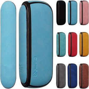 KALANKA-[9 Colleurs] e-smoQ® Étui pour IQOS 3 Duo | Coque et Accessoires en Éco-Cuir de Haute Qualité | Porte et Capuche pour Cigarette Électronique IQOS 3 - Neuf