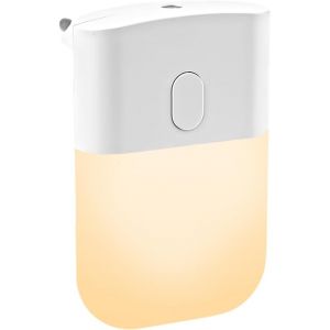 Veilleuse Enfant, Veilleuses Led, Lampe Nuit Automatique Avec Capteur De Crépuscule, Veilleuse Bébé, Veilleuse Enfant Plug And Play Pour Cuisine, Couloir, Escalier, Blanc Chaud (1) - Neuf