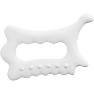 Sjzg-Outil De Massage Gua Sha R&eacute;sine Grattoir Corporel Durable &Agrave; Bords Lisses Compact Et Pour Visage Et Corps Accessoire Manuel De Soin Portable - Neuf