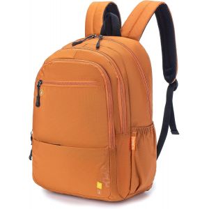 Sac &agrave; Dos Voyage Sac 40x20x25 Ryanair Bagages Cabine Nylon Sacoche Sac &agrave; Dos Avion Valise Cabine d'affaires Loisirs Sac de Voyage (Jus D'orange) - Neuf