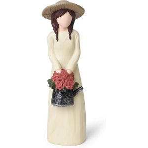TRAHOO-Cadeaux de jardinage pour femme, cadeaux de jardin inhabituels pour jardinier, figurines de jardin en r&eacute;sine pour les amateurs de jardinage et les amateurs de nature, d&eacute;coration d'&eacute;tag&egrave;re - Neuf