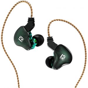 Kbear Ks2 Ecouteurs Intra-Auriculaire Filaire Iem Hifi 1Ba 1Dd &Eacute;couteur De Jeu Casque Antibruit Pour Sport Oreillette Hybride Avec C&acirc;ble Amovible Pr Jack 3,5Mm - Neuf