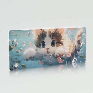 Grand tapis de souris de gamming en caoutchouc antid&iquest;&iquest;rapant pour ordinateur bureau ou jeux vid&iquest;&iquest;o (79,8 x 30 x 0,3 cm) - Neuf