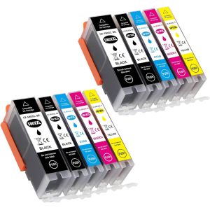 Cli-581 Pgi-580 Xxl Cartouches D'Encre Remplacement Compatible Pour 581 580 Xxl Pour Ts8150 Ts6150 Ts8250 Ts6151 Tr8550 Tr7550 Ts8151 Ts9150 (2Pgbk 2Bk 2C 2M 2Y)[ENC945369] - Neuf