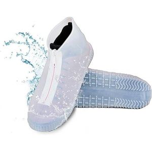 Couvre-Chaussures En Silicone, Couvre-Chaussures Imperméables Réutilisables Avec Semelle Renforcée Antidérapante Pour Les Jours De Pluie Et De Neige. C M - Neuf