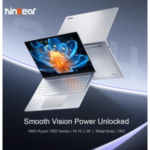 S14-16+1T-EN 14" ultra-thin screen dual-screen laptop, CPU speed 3.3GHz-4.55GHzresolution 2240*1400 2.2K, WIN 10/11 AMD RyzenTM 5 7535HScooling fantouch screen business laptopfactory direct sales - Neuf
