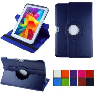 2.0 Etui pour Samsung Galaxy Note 10.1 GT-N8000 GT-N8010 GT-N8020 Coque de Protection Rotation 360&iexcl;&atilde; Smart Housse Cover Case Stand - Bleu fonc&iquest;&iquest; - Neuf