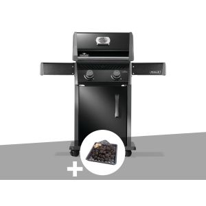 Barbecue &agrave; gaz Rogue 365 RSIB 2 br&ucirc;leurs + Plateau charbon - Napol&eacute;on - Neuf