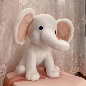 Peluche Éléphant Kawaii Pour Bébé, Jouet En Peluche Pour Enfants, Éléphant Blanc, Dessin Animé, Mignon, Pour Filles, Idéal Pour Un Mariage-Blanc - Neuf