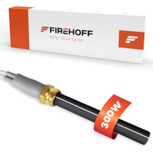 Ceramic Candle for Pellet Stove-Special JOLLY MEC/HAAS+SOHN/BESTOVE/DEVILLE-300 W,89/94 mm,&Oslash;11.5 mm,3/8 Thread with Lugs,Drilled Model-PSX 7-240-B-1 Year Warranty - Neuf