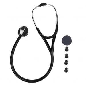 Stethoscope Professionnel A Pavillon Unique Pour Cardiologie Medicale, Ambulancier, Pour Medecin Clinicien Et Infirmiere - Neuf
