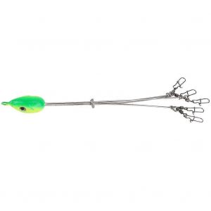 5 Bras Alabama Parapluie Jig Tête De Pêche Plate-Forme De Pêche Leurres De Pêche Avec Émerillons À Pression (2 #) - Neuf