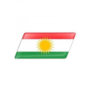 3d Époxy Voiture Style Carrosserie Coffre Décor Autocollant Avec Bangladesh Kurdistan Israël Brésil Palestine Pologne France Drapeau Emblème - Neuf