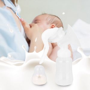 Hjlian Tire-Lait Manuel Puissant De 150 Ml Pour Bebe, Biberons A Succion Pour Lait - Neuf