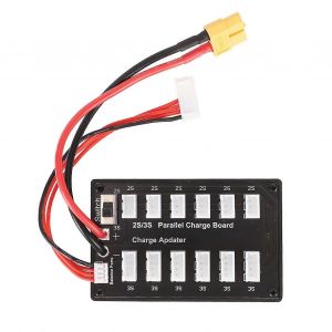 Carte De Charge Parallele Lipo 7,4 V Pour Batteries Lithium 2s Et 3s Avec Fiche Banane 4 Mm - Neuf