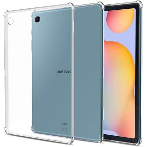 Coque Silicone Transparente Ultra-Fine Anti-Chocs Pour Samsung Galaxy Tab S6 Lite 10,4"" (Sm-P610/613/615/617/619/620/625) Résistante Uv, Antidérapante, Compatible Charge Sans Fil - Neuf