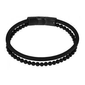 Bracelet Homme Lotus Style Urban Man 2 Rangs - Neuf