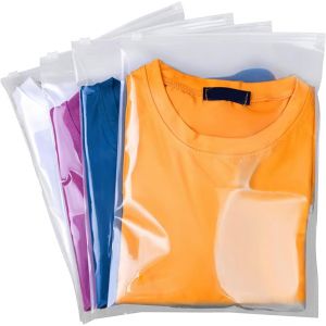 KALANKA-30 Pièces Sac Zipper Voyage Vêtements,40 x 50 cm Pochette Étanche Transparent Sac de Rangement Voyage, Non Poreux Sac Vetement Voyage pour Chaussures, Costume, Maquillage, Sous-Vêtements - Neuf