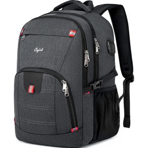 Sac à Dos antivol pour Ordinateur Portable RFID,Cartable pour Jeunes,avec Port de Chargement USB,Voyage étanche,adapté aux Sacs à Dos d'affaires pour Hommes et Femmes.[T97] - Neuf