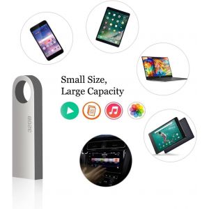 32 GB USB Flash Drive,Pack of 2 Portable 32 GB USB Flash Drive with Hook Pen Drive 32 GB for Laptop/PC/Car etc. - Neuf