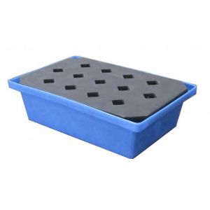 Bac de r&eacute;tention 22 l avec caillebotis Ecospill LB20M - Neuf