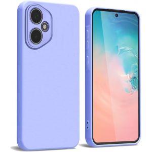 Kal-Coque Pour Honor 400 5g, Souple Tpu Housse Etui De Protection Antichoc Étui Case Cover Ave Doublure En Tissu - Violet - Neuf