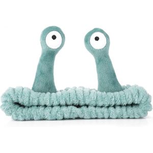 Tzf-Bandeau De Lavage Pour Le Visage Paume Et Escargot Maquillage Femme Élastique En Polaire Corail Mignon Accessoires Cheveux Créatifs Du La Douche Sport Les Soins Peau (Vert) - Neuf