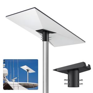 Adaptateur De Tuyau Starlink Gen 3 Kit De Montage De L'Adaptateur Poteau 360 &deg; Rotation 20 &deg; Inclinaison Alliage D'Aluminium Pour Starlink Standard Dish, V3 B&eacute;quille Dishy 25 Mm-53 Mm[Z5063] - Neuf