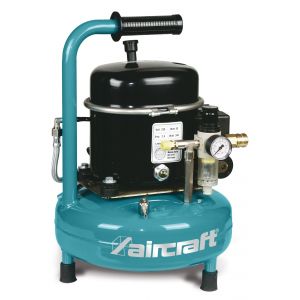 Compresseur airbrush silencieux &agrave; huile cuve 9 L 0,34 kW / 0,46Ch 50 L/min 8 bars 230V Aircraft AIRBOY SILENCE 50PRO - Neuf