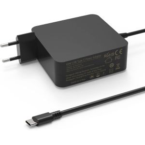 KALANKA-Hafiuege Chargeur USB C 65W Ordinateur Portable Compatible avec Lenovo ThinkPad T14 T14S T480 T490 T480s T490s X1 X13 X280 E14 E15 L13 L480 L490 Chromebook C330 300e 500e Yoga 720 730 910 Typ - Neuf