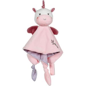 DDA-Carr¿¿ Doudou Bamboo Licorne - 24 cm s/Carte - Neuf