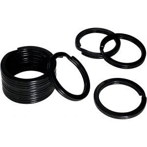 Clés plates Anneaux de 16 Pièces 1 pouces Plat porte-Clés en Métal Keychain Anneaux de porte-clefs Split Plat joint Torique pour la Maison, Voiture, Bureau Touches pièce Jointe - Neuf