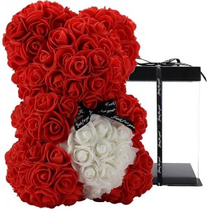 Ours En Peluche Rose Unique Pour La Saint-Valentin - Sans Assemblage, Parfait Pour Les Femmes, Les Filles Et Les Mamans - D&eacute;coration D'int&eacute;rieur 10 - Neuf
