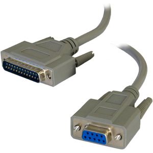 KALCX-Db9 9 Broches Serie Femelle Vers 25 Broches M&acirc;le Donn&eacute;es C&acirc;ble 2 M [2 M&egrave;tre/2M] - Neuf