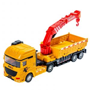 Hot Remote Control Car Model Car Kits Children'S Simulation Engineering Car Toy Realistic Modeling Car Model Boy Toy For Kids Gift 1164-C - Neuf