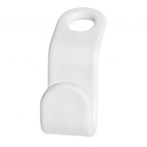 Crochet De Connecteur De Cintre En Plastique Peu Encombrant Conception Durable L&eacute;ger &Eacute;paissi Plastique Polyvalent Pour L'organisation Du Rangement Du Placard Blanc 10 Pi&egrave;ces - Neuf