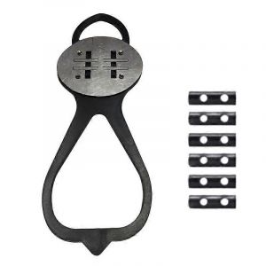 Planche À Roulettes Non Glissante Couvre-Chaussures En Métal Et En Silicone Protecteurs De Chaussures Améliorateurs D'adhérence Pour Motocyclisme - Neuf