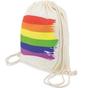 PRIDE - SAC DOS DRAPEAU LGBT EN COTON - - Neuf