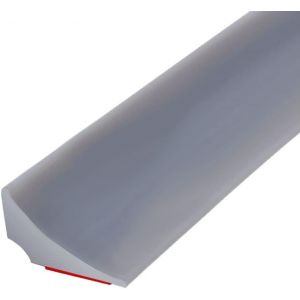 1m Bande D'&eacute;tanch&eacute;it&eacute; Silicone Pliable Barrage D'eau Seuil De Douche Joint Douche Barriere De Douche Retenue D'eau Anti D&eacute;bordement Pour Salle De Bain Evier Cuisine,Gris (Un C&ocirc;t&eacute; Adh&eacute;sif) - Neuf