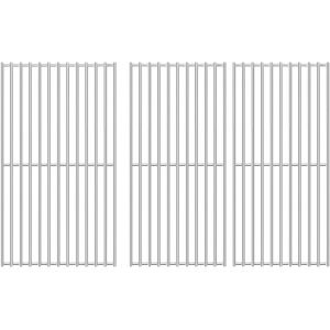 Ulteronixshop-Lot De 3 Grilles De Cuisson En Acier Inoxydable 41,5 X 60,5 Cm - Pour S&eacute;rie Burnhard Fred, Taino Black 3+1, Taino Platinum 3+1, Pour R&ouml;sle Artiso G3, Tarrington House Paxton 3 Br&ucirc;leurs - Neuf