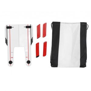 Miroir De Mise En Place, Correction De Posture, Miroir D'alignement Portable, Aide A L'entrainement Avec Sac De Rangement Pour Exterieur Et Interieur - Neuf