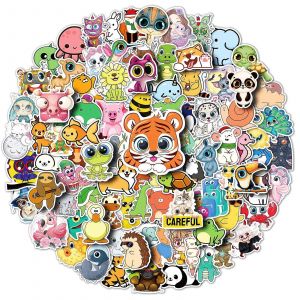 Animal Crossing Stickers,100 Pcs Populaire Jeu Stickers Animal Cr - Neuf